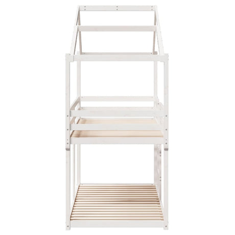 Bunk Bed Without Mattress Solid Wood Pine