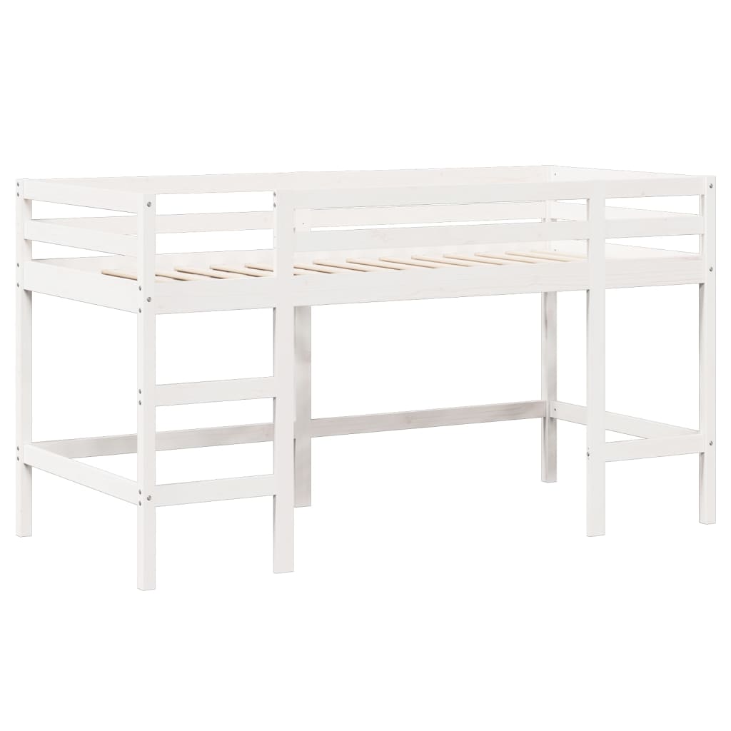Loft Bed With Ladder And Roof Without Mattress Single