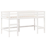 Loft Bed With Ladder And Roof Without Mattress Single