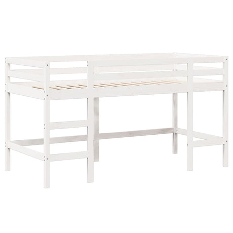 Loft Bed With Ladder And Roof Without Mattress Single