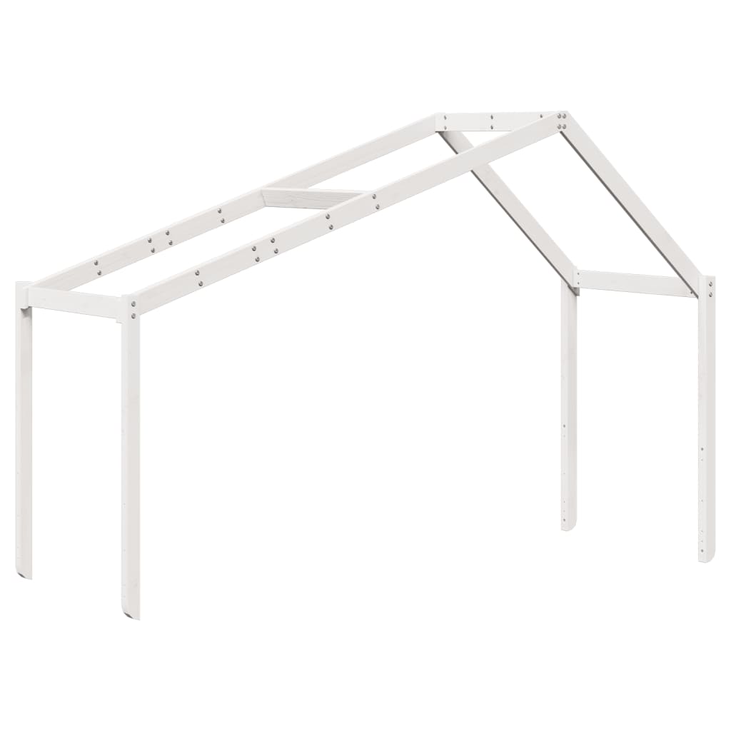Loft Bed With Ladder And Roof Without Mattress Single