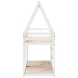 Bunk Bed Without Mattress Solid Wood Pine