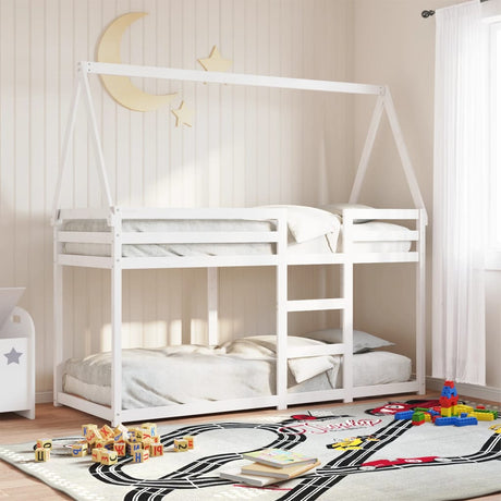 Bunk Bed Without Mattress Solid Wood Pine