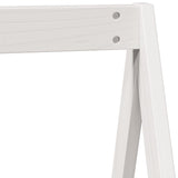 Loft Bed With Ladder And Roof Without Mattress