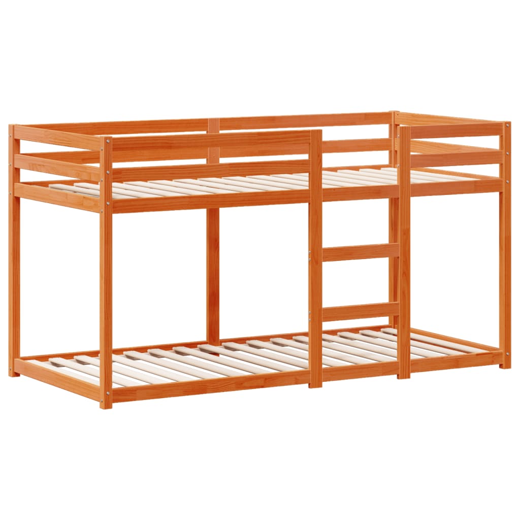 Bunk Bed Without Mattress Solid Wood Pine