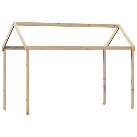 Bunk Bed Without Mattress Single Solid Wood Pine