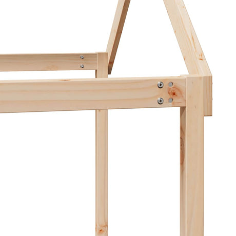 Bunk Bed Without Mattress Single Solid Wood Pine