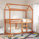 Bunk Bed Without Mattress Single Solid Wood Pine