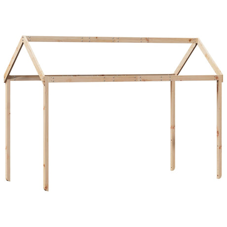 High Sleeper Bed Without Mattress Solid Wood Pine