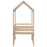 High Sleeper Bed Without Mattress Solid Wood Pine