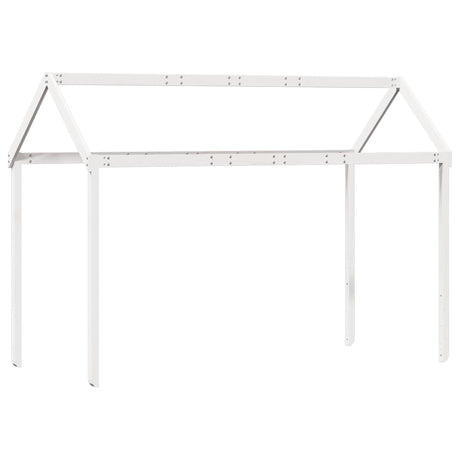 Loft Bed With Ladder And Roof Without Mattress