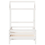 Bed Frame With Roof Without Mattress Single