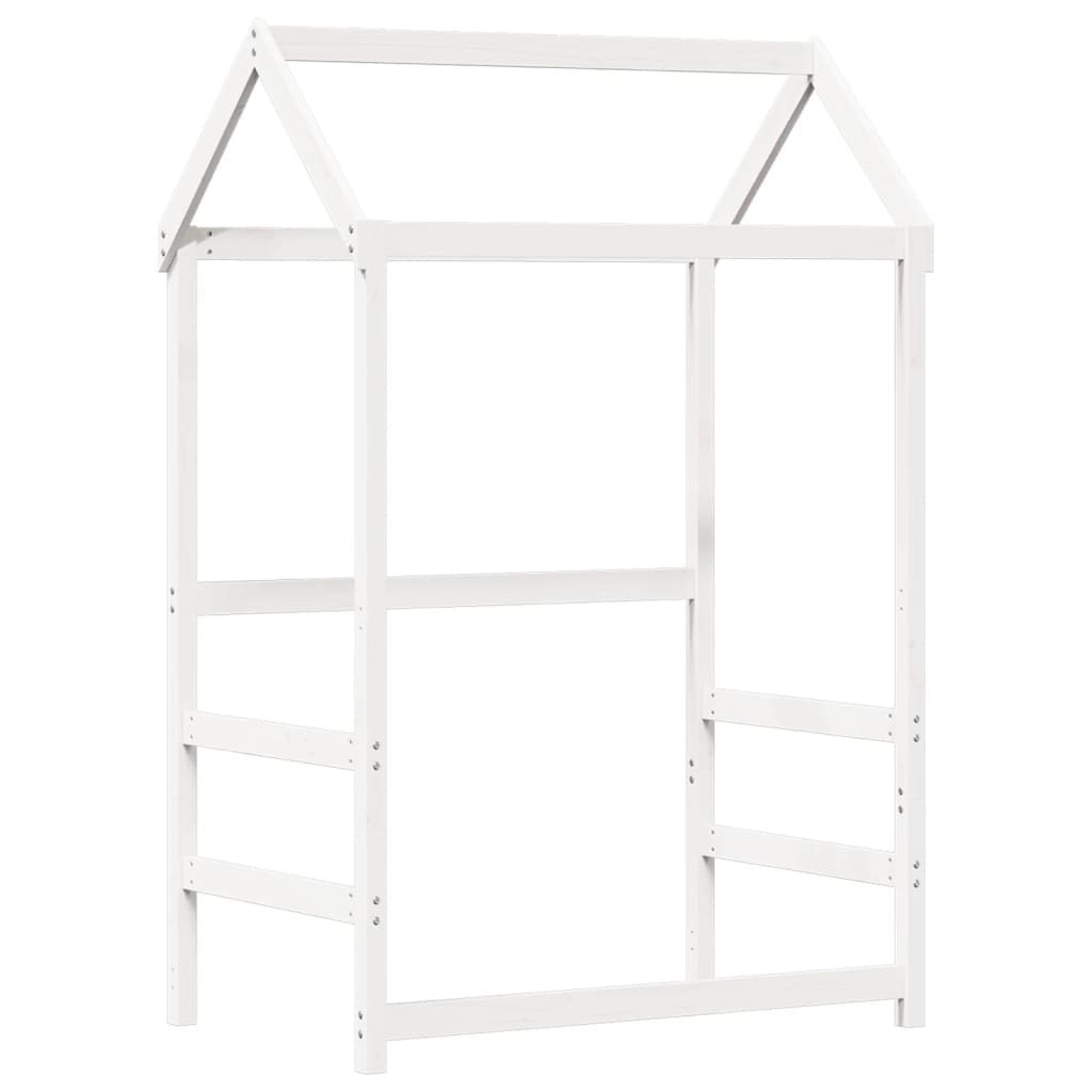 Bed And Bench Set With Roof Without Mattress Single