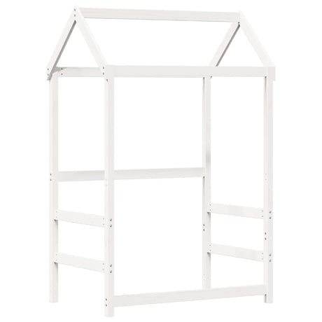 Bed And Bench Set With Roof Without Mattress Single