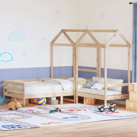 Day Bed And Bench Set With Roof Without Mattress