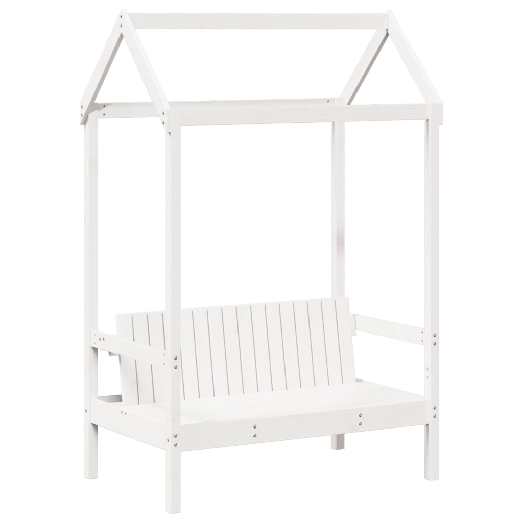 Day Bed And Bench Set With Roof Without Mattress