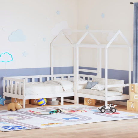 Day Bed And Bench Set With Roof Without Mattress Single