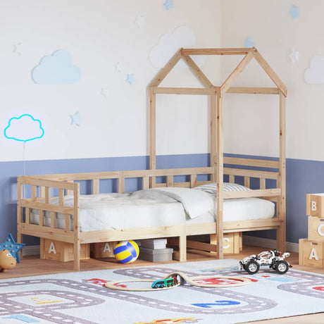 Day Bed With Roof Without Mattress Solid Wood