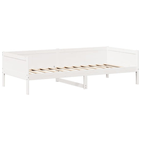 Day Bed And Bench Set With Roof Without Mattress Single