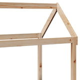 Day Bed And Bench Set With Roof Without Mattress