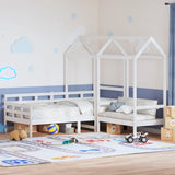 Day Bed And Bench Set With Roof Without Mattress Single