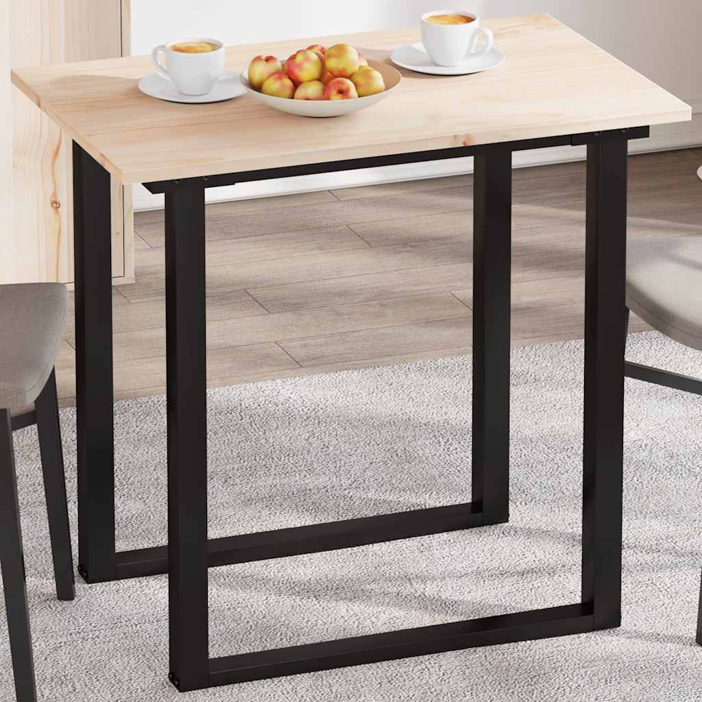 Table Tops 2 Pcs 80X40X1.7 Cm Rectangular Solid Wood Pine