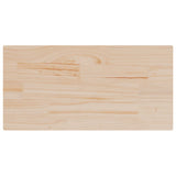 Table Tops 2 Pcs 80X40X1.7 Cm Rectangular Solid Wood Pine