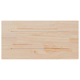 Table Tops 2 Pcs 80X40X1.7 Cm Rectangular Solid Wood Pine