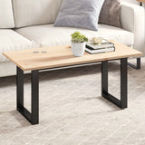 Table Tops 2 Pcs 80X40X1.7 Cm Rectangular Solid Wood Pine