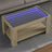 Coffee Table With Led 53X53X45 Cm Engineered Wood