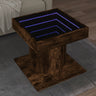 Coffee Table With Led 50X50X45 Cm Engineered Wood