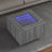 Coffee Table With Led Engineered Wood