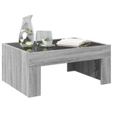 Coffee Table With Infinity Led 70X50X30 Cm
