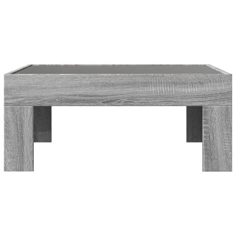 Coffee Table With Infinity Led 70X50X30 Cm