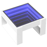 Coffee Table With Infinity Led 50X53X30 Cm