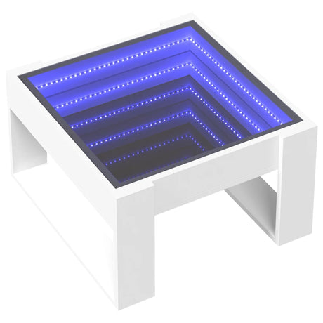 Coffee Table With Infinity Led 50X53X30 Cm