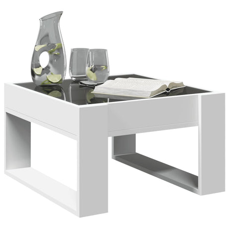 Coffee Table With Infinity Led 50X53X30 Cm