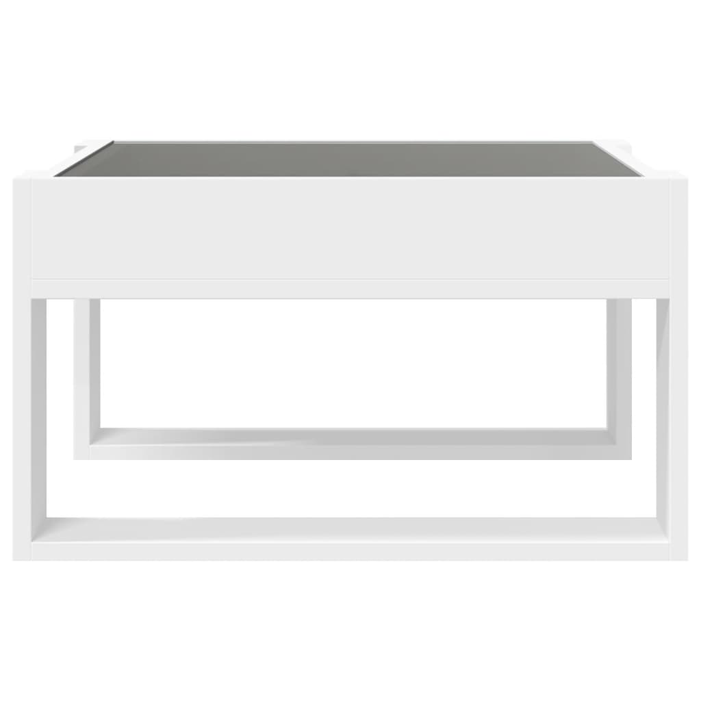 Coffee Table With Infinity Led 50X53X30 Cm