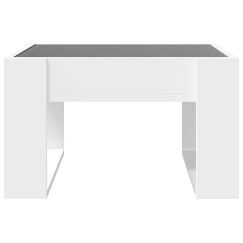 Coffee Table With Infinity Led 50X53X30 Cm
