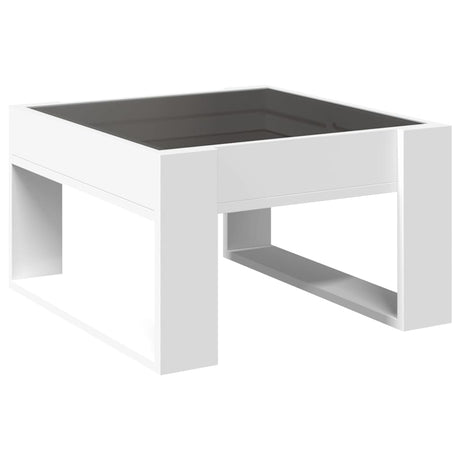 Coffee Table With Infinity Led 50X53X30 Cm