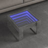 Coffee Table With Infinity Led 50X53X30 Cm