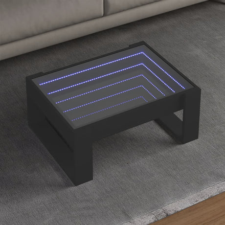 Coffee Table With Infinity Led 50X53X30 Cm