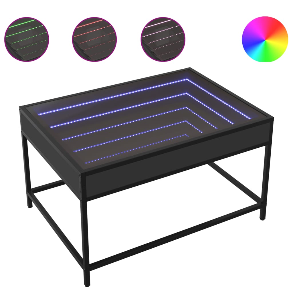Coffee Table With Infinity Led