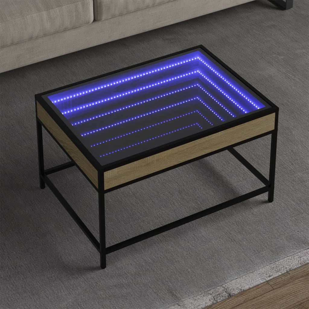 Coffee Table With Infinity Led