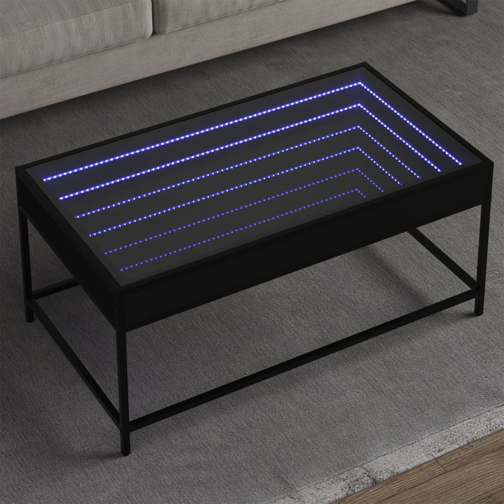 Coffee Table With Infinity Led