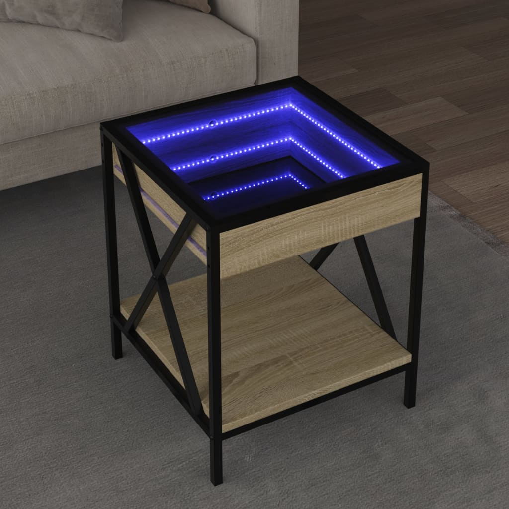 Coffee Table With Infinity Led