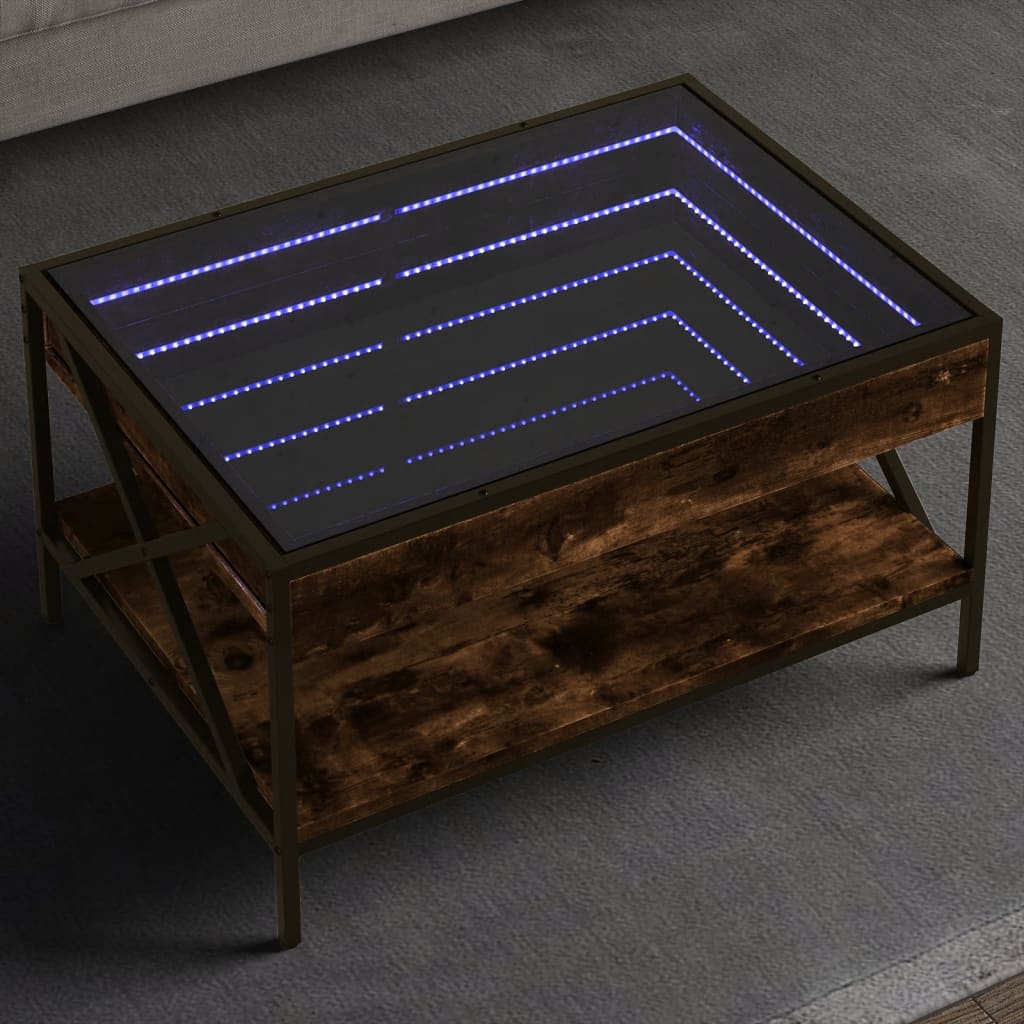 Coffee Table With Infinity Led