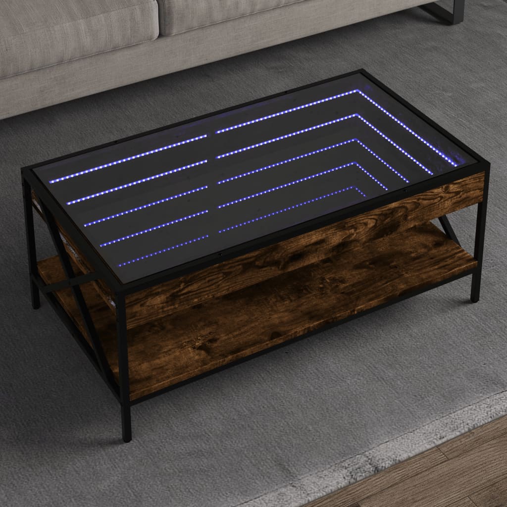 Coffee Table With Infinity Led