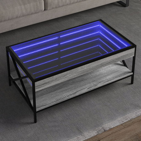 Coffee Table With Infinity Led