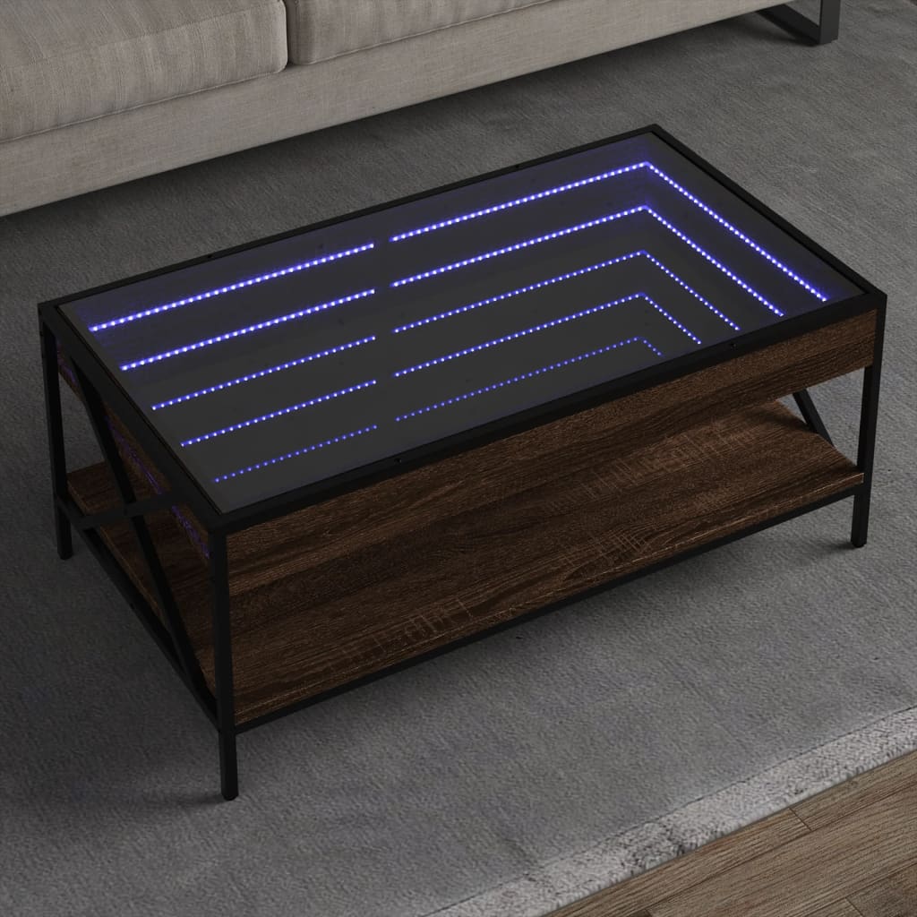 Coffee Table With Infinity Led